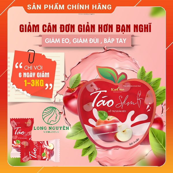 Kẹo táo giảm cân tại TP Vinh Nghệ An